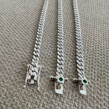 6mm Silver Miami Chain - Pure 999 Silver